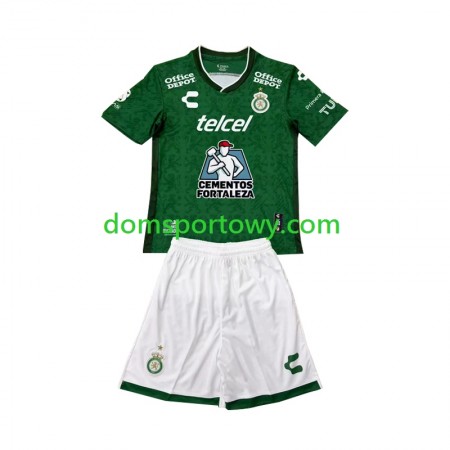 Koszulka Club Leon Dziecięcy Domowe Koszulki Piłkarskie 2024-2025 Krótki Rękaw